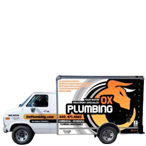 OX Plumbing service truck