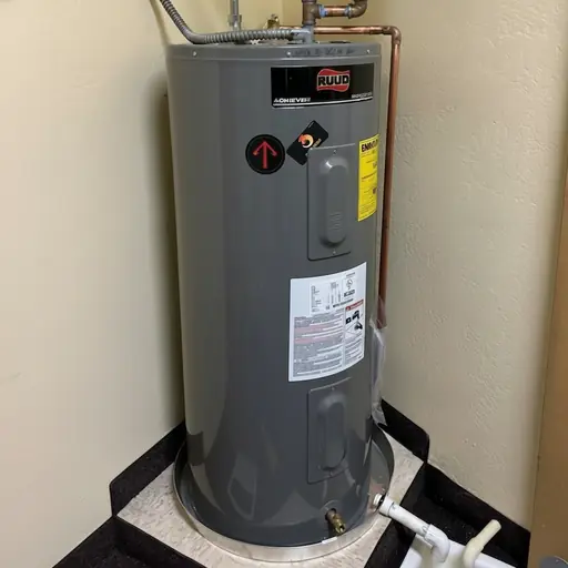 Professional water heater installation Phoenix - Ruud tank water heater